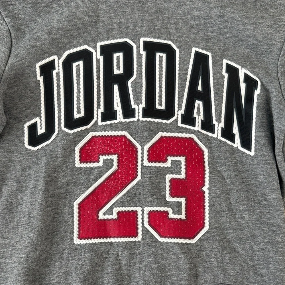 Air Jordan Youth Hoodie Size 3–4 Years Embroidered Logo Pullover Sweatshirt